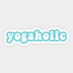 Yogaholic Sticker
